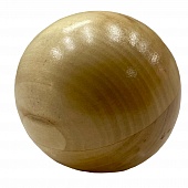 Мяч деревянный хоккейный D 65мм Р163